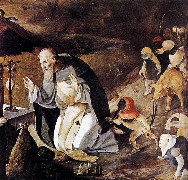 Lucas van Leyden The Temptation of St Anthony